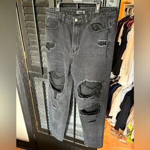 Pretty little thing mom jeans